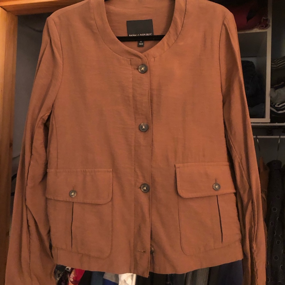 Banana Republic Women's Brown Utility Jacket